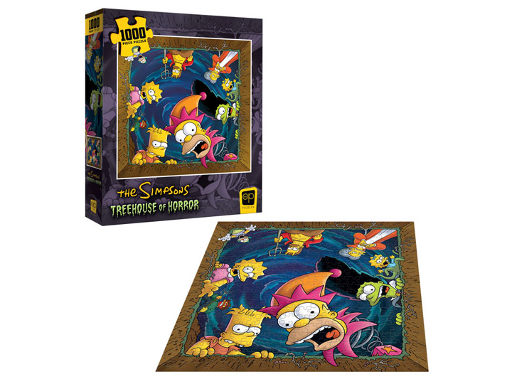 The Simpsons Treehouse of Horror 1000-Piece Puzzle Gallery Image 1