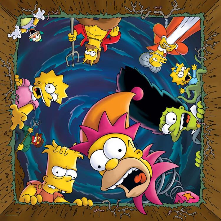 The Simpsons Treehouse of Horror 1000-Piece Puzzle Gallery Image 5