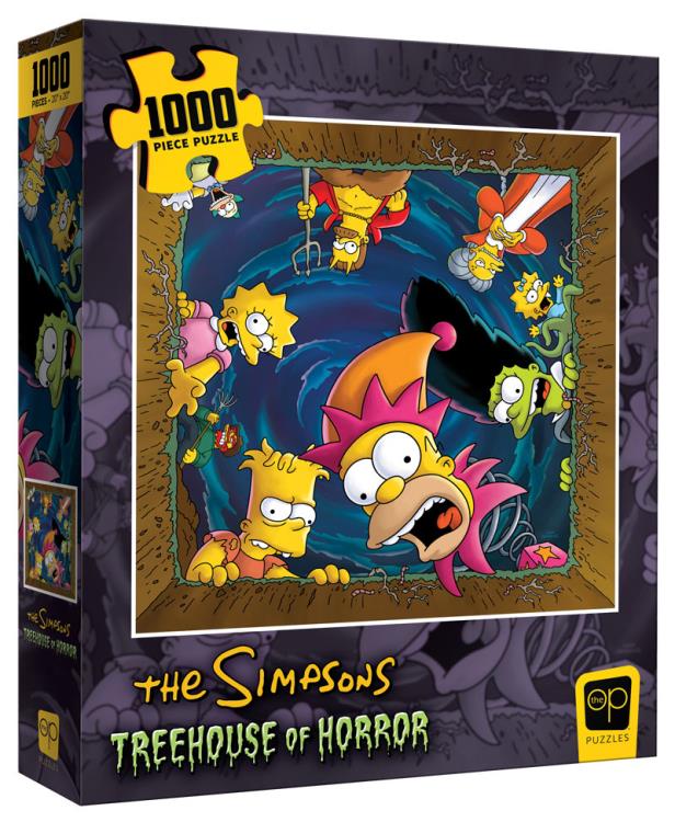 The Simpsons Treehouse of Horror 1000-Piece Puzzle Gallery Image 3