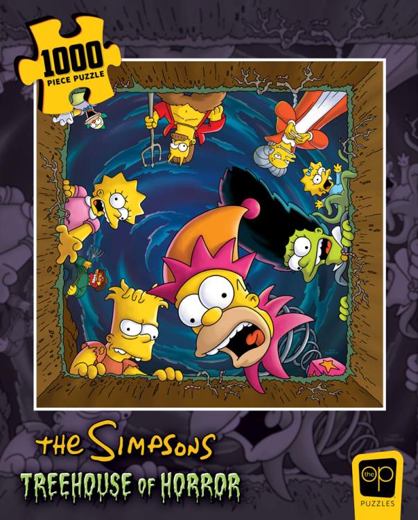 The Simpsons Treehouse of Horror 1000-Piece Puzzle Gallery Image 4
