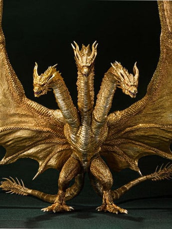 Godzilla: King of the Monsters S.H.MonsterArts King Ghidorah (Special Color Version) Gallery Image 2
