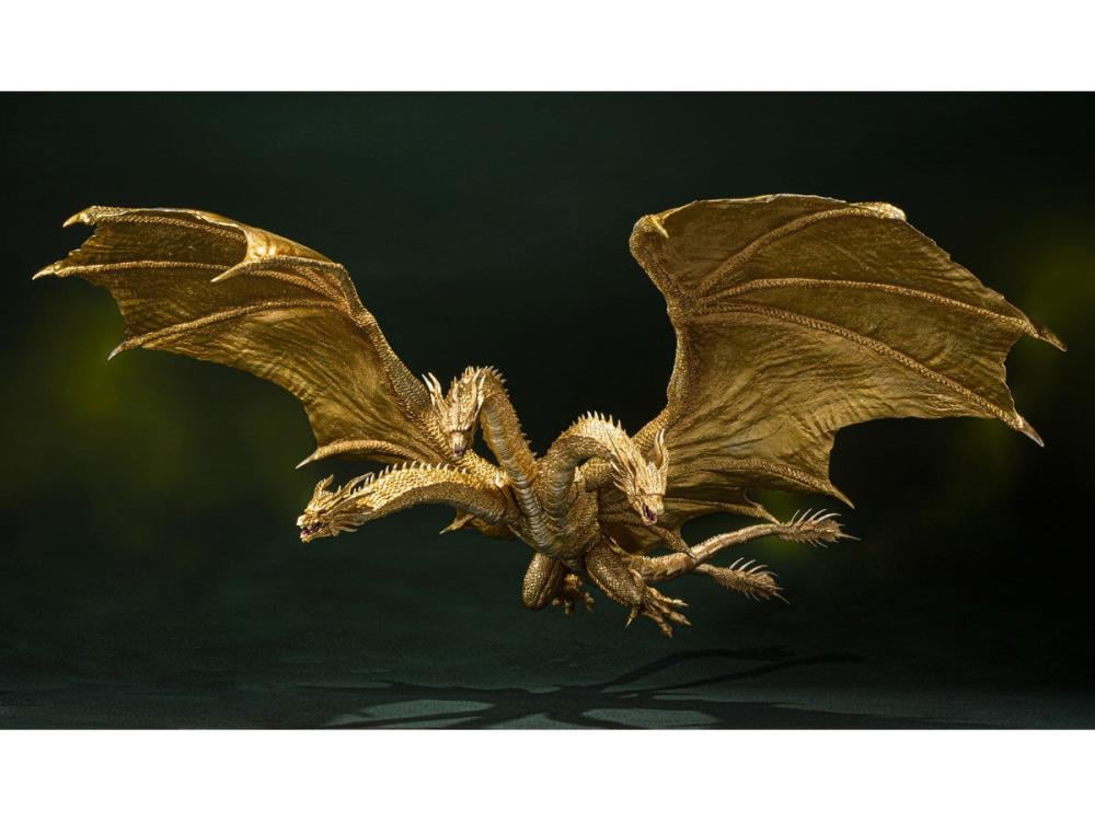 Godzilla: King of the Monsters S.H.MonsterArts King Ghidorah (Special Color Version) Gallery Image 6