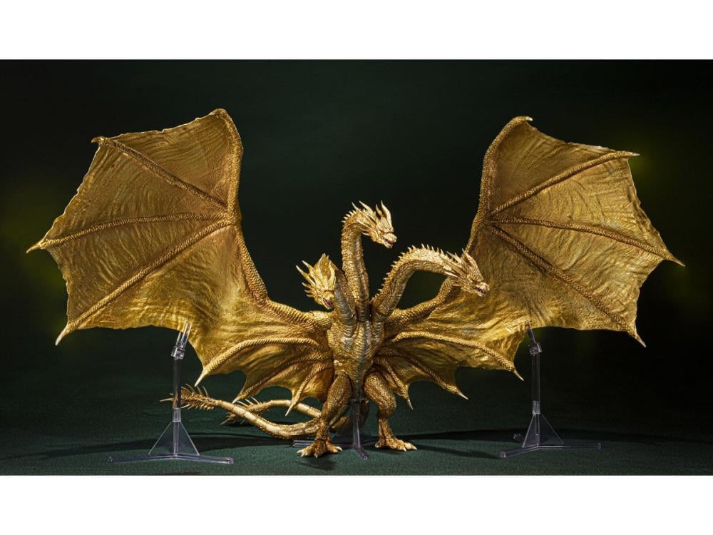 Godzilla: King of the Monsters S.H.MonsterArts King Ghidorah (Special Color Version) Gallery Image 4