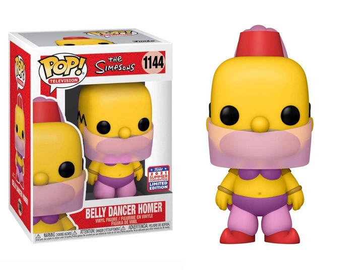 Pop! TV: The Simpsons - Belly Dancer Homer Exclusive Gallery Image 1