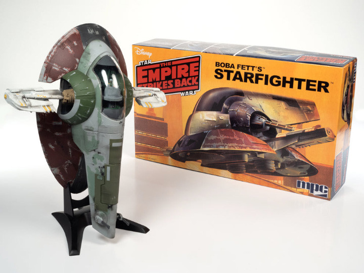 Star Wars Boba Fett's Slave 1 Starfighter 1/85 Scale Model Kit Gallery Image 1