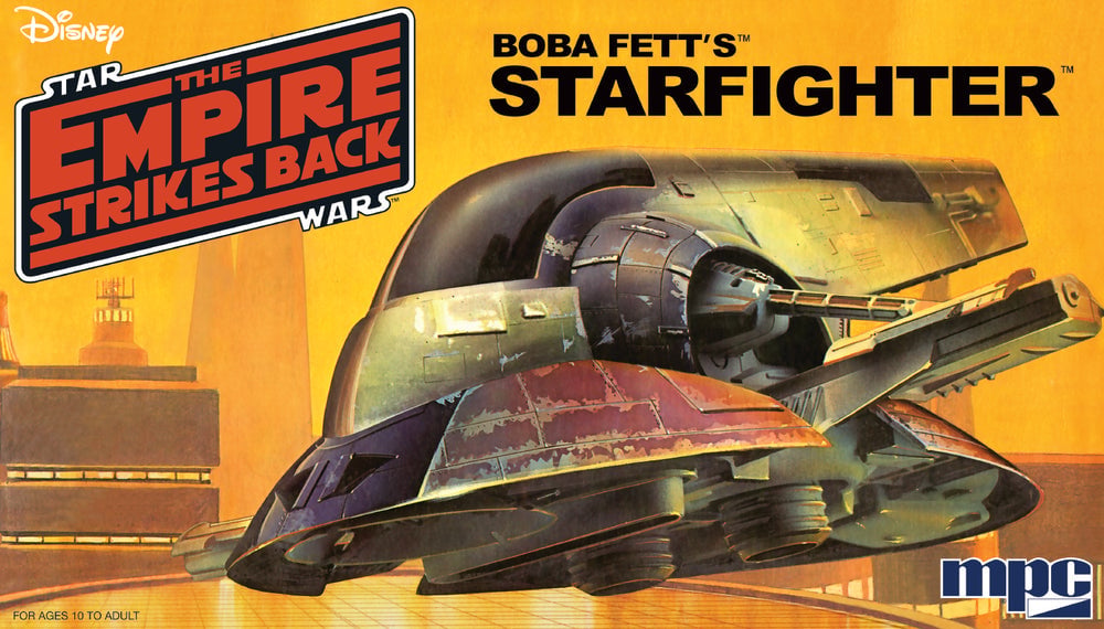 Star Wars Boba Fett's Slave 1 Starfighter 1/85 Scale Model Kit Gallery Image 7