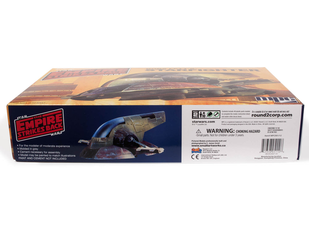 Star Wars Boba Fett's Slave 1 Starfighter 1/85 Scale Model Kit Gallery Image 6