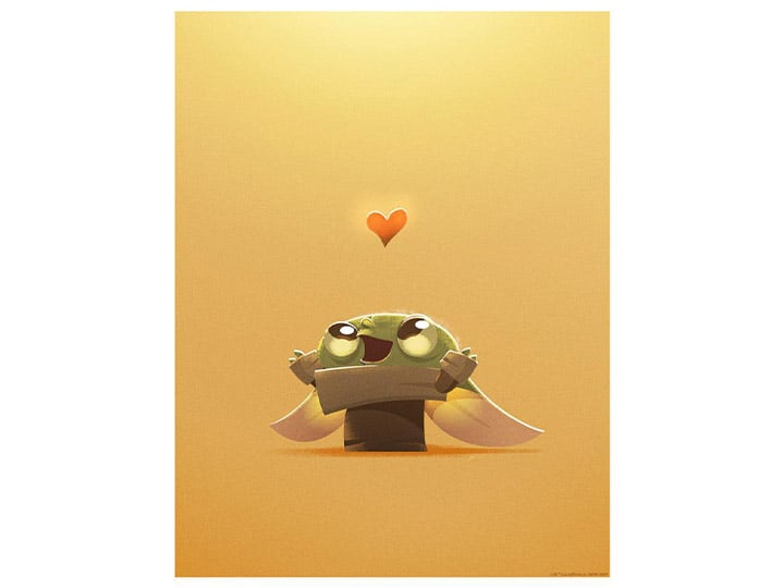 The Mandalorian Adorable Asset Limited Edition Giclee Gallery Image 1
