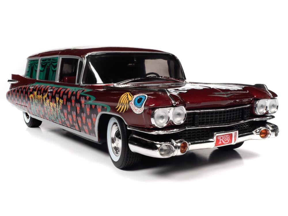 Rat Fink Cadillac Eldorado Hearse 1/18 Scale Die-Cast Car Gallery Image 4