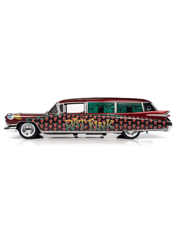 Rat Fink Cadillac Eldorado Hearse 1/18 Scale Die-Cast Car Gallery Image 2