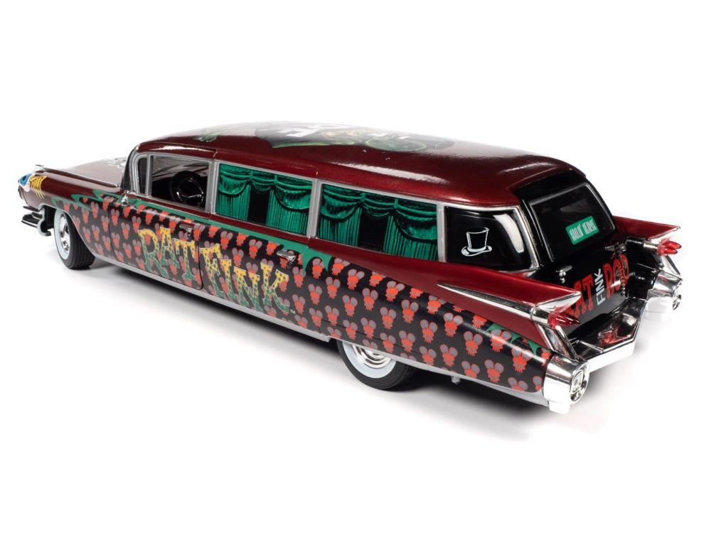 Rat Fink Cadillac Eldorado Hearse 1/18 Scale Die-Cast Car Gallery Image 6
