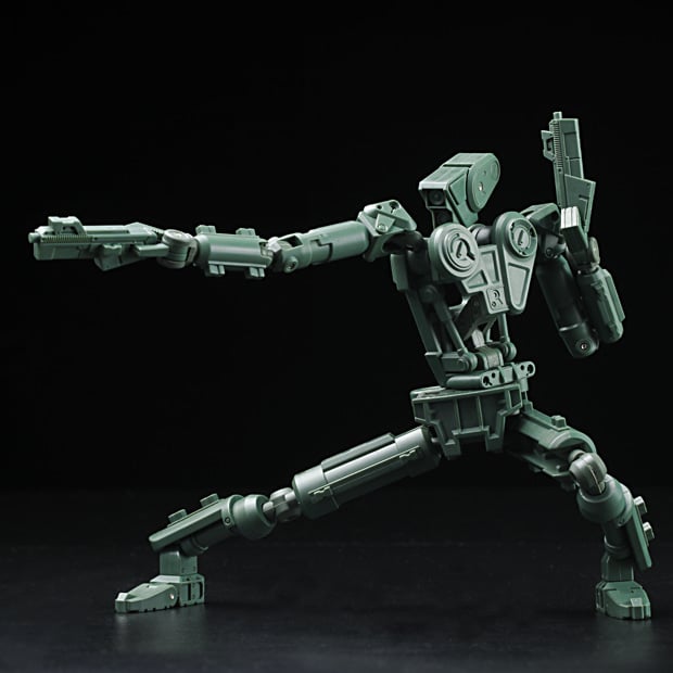 Robox Basic (Military Green) 1/12 Scale Figure Gallery Image 5