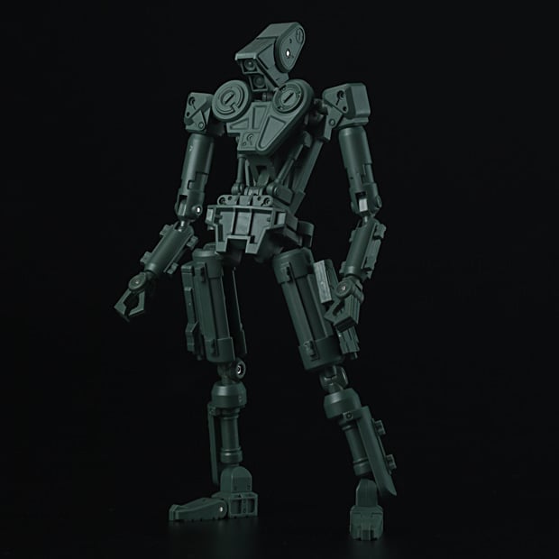 Robox Basic (Military Green) 1/12 Scale Figure Gallery Image 3