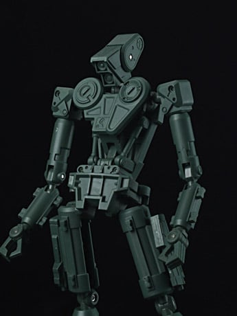 Robox Basic (Military Green) 1/12 Scale Figure Gallery Image 2
