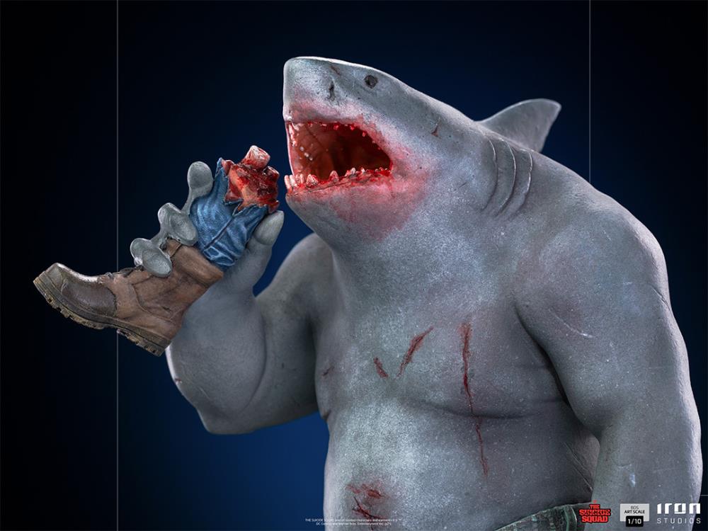The Suicide Squad Battle Diorama Series King Shark 1/10 Art Scale Limited Edition Statue Gallery Image 12