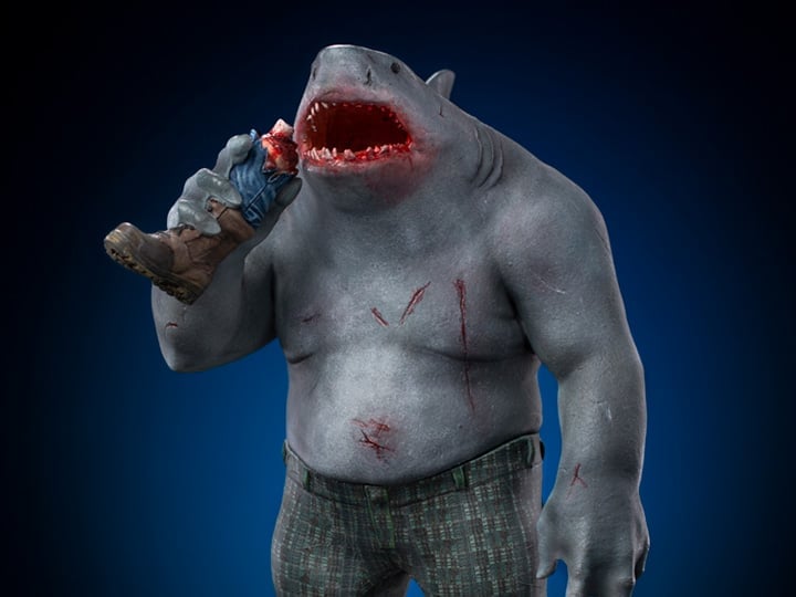 The Suicide Squad Battle Diorama Series King Shark 1/10 Art Scale Limited Edition Statue Gallery Image 1