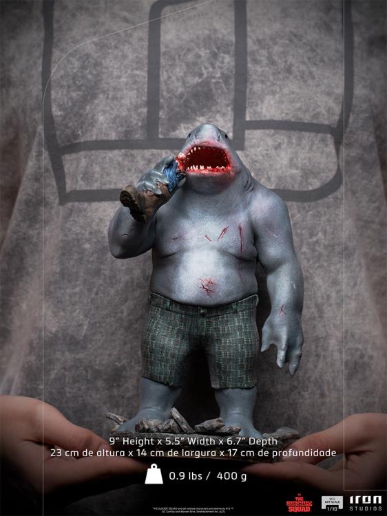 The Suicide Squad Battle Diorama Series King Shark 1/10 Art Scale Limited Edition Statue Gallery Image 15