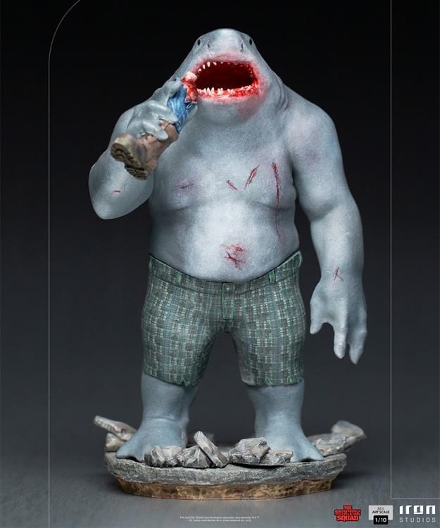 The Suicide Squad Battle Diorama Series King Shark 1/10 Art Scale Limited Edition Statue Gallery Image 4