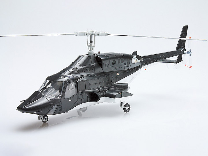 Airwolf Movie Mecha Series #AW-01 Airwolf (Clear Body Ver.) 1/48 Scale Model Kit Gallery Image 1