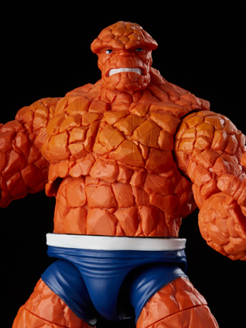 Fantastic Four Marvel Legends Retro Collection Marvel's Thing Action Figure Gallery Image 2