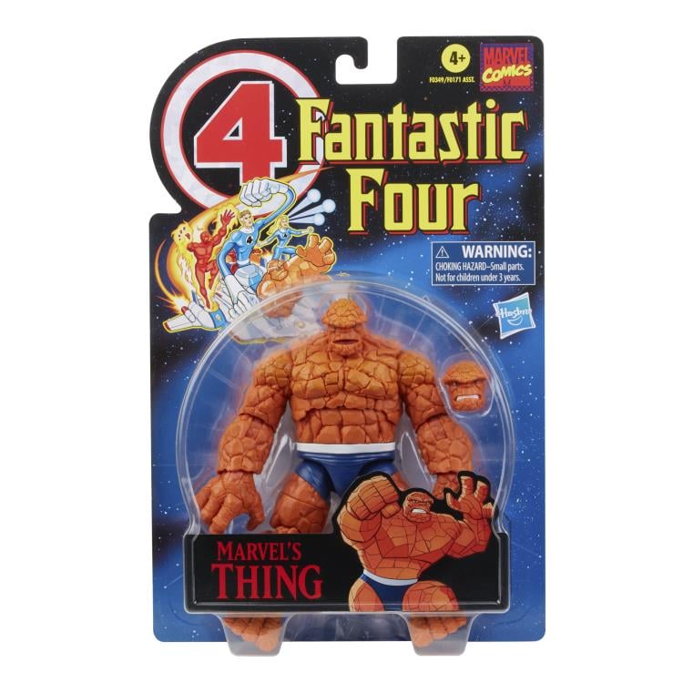 Fantastic Four Marvel Legends Retro Collection Marvel's Thing Action Figure Gallery Image 9