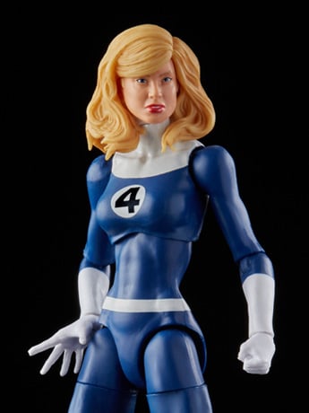 Fantastic Four Marvel Legends Retro Collection Marvel's Invisible Woman Action Figure Gallery Image 2