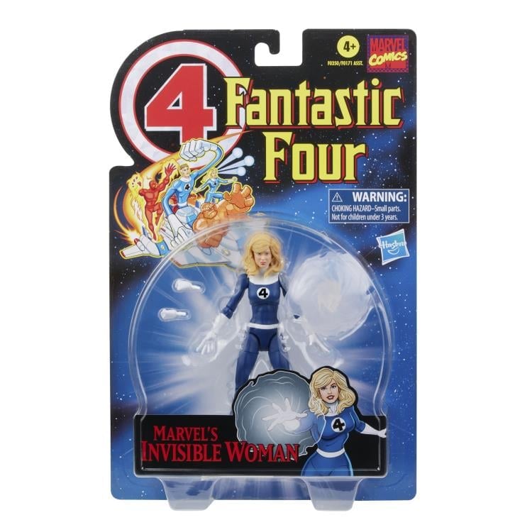 Fantastic Four Marvel Legends Retro Collection Marvel's Invisible Woman Action Figure Gallery Image 8
