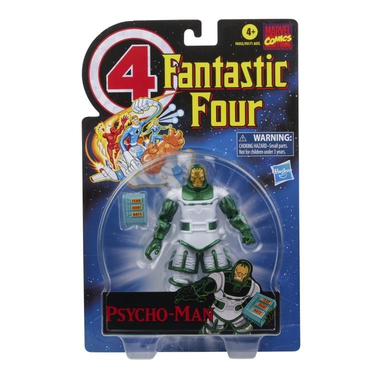 Fantastic Four Marvel Legends Retro Collection Psycho-Man Action Figure Gallery Image 8