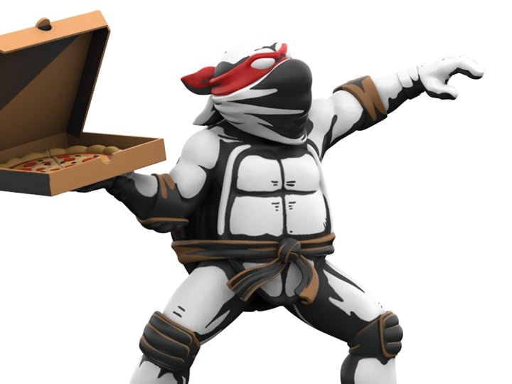 Teenage Mutant Ninja Turtles Raphael Pizza Bomber Figure Gallery Image 1