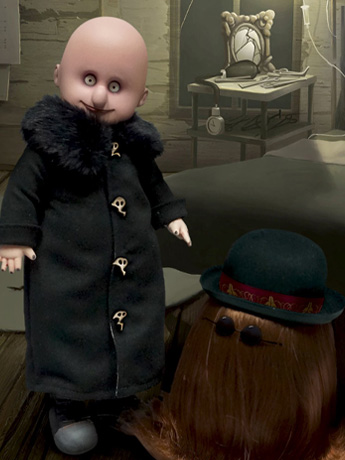 LDD Presents: The Addams Family Fester and It Two-Pack Gallery Image 2