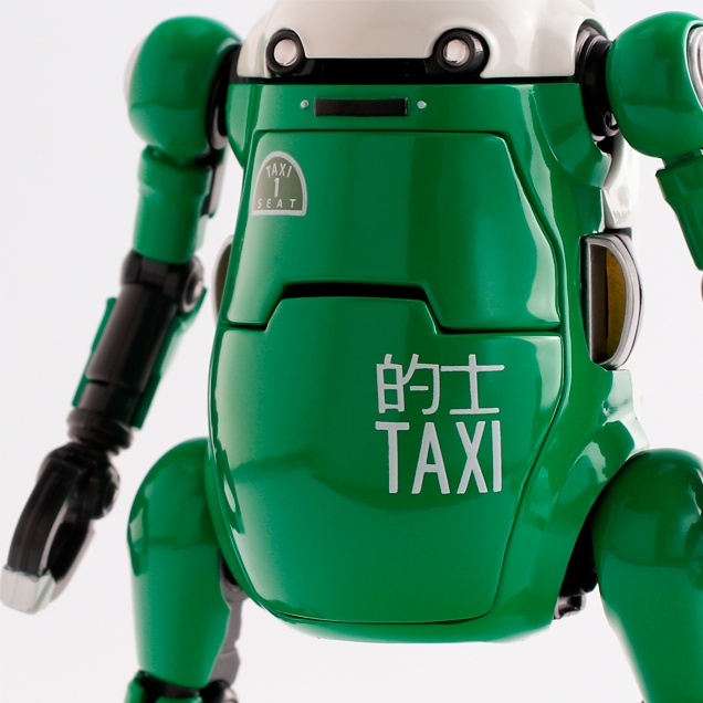 35 Mechatro WeGo Taxi (Green) 1/35 Scale Figure Gallery Image 9
