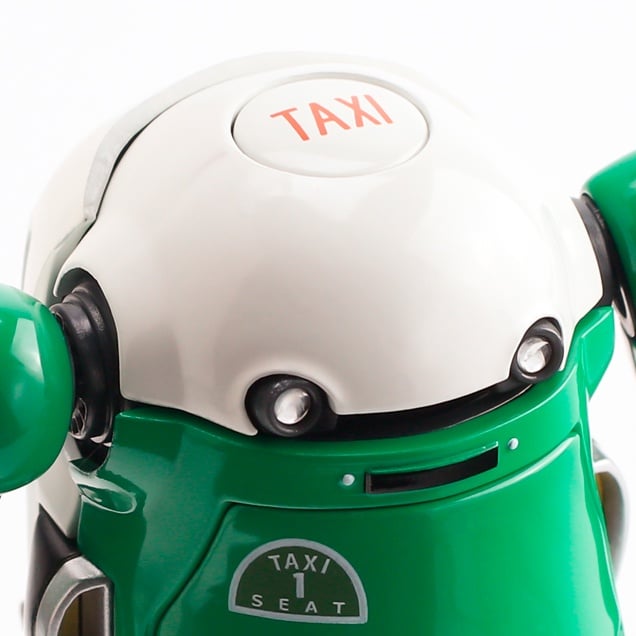 35 Mechatro WeGo Taxi (Green) 1/35 Scale Figure Gallery Image 8