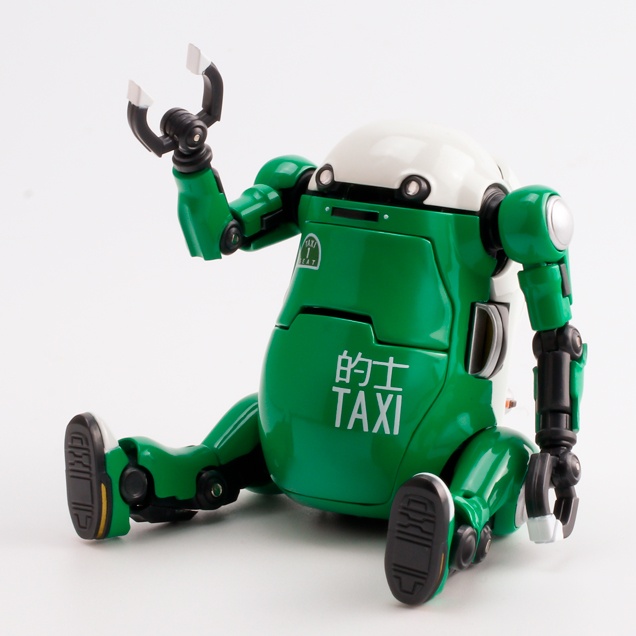 35 Mechatro WeGo Taxi (Green) 1/35 Scale Figure Gallery Image 7