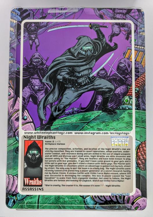 Strike Force Alpha Night Wraith 1/18th Scale Action Figure Gallery Image 6