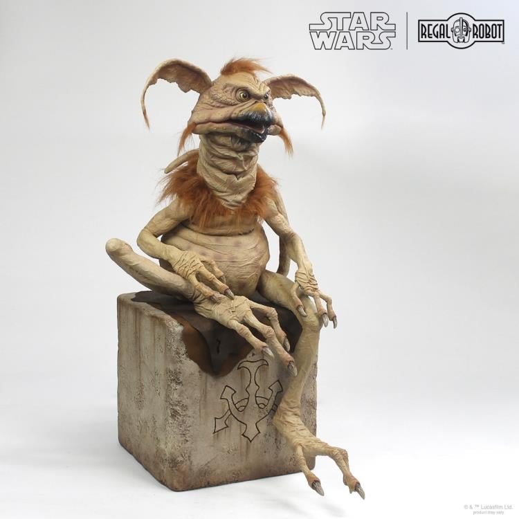 Star Wars Salacious Crumb 1/1 Scale Limited Edition Prop Replica Statue Gallery Image 4