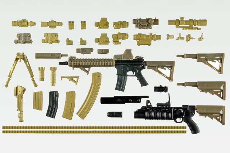 Little Armory LS05 figma M4A1 Asato Miyo 1/12 Scale Mission Pack
