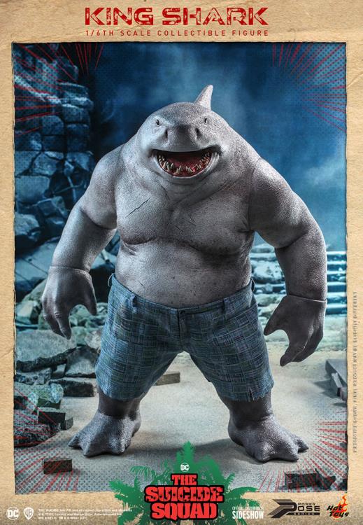 The Suicide Squad PPS006 King Shark 1/6th Scale Collectible Figure Gallery Image 4