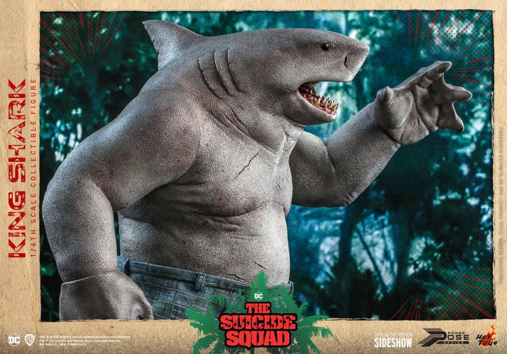 The Suicide Squad PPS006 King Shark 1/6th Scale Collectible Figure Gallery Image 9
