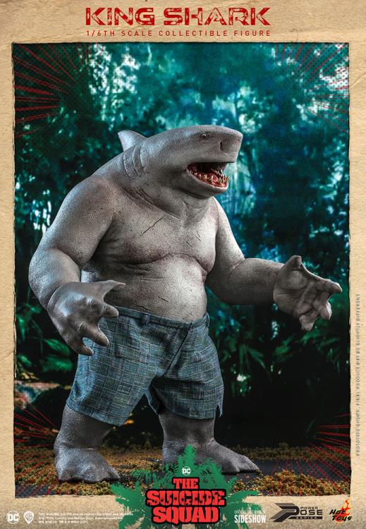 The Suicide Squad PPS006 King Shark 1/6th Scale Collectible Figure Gallery Image 8