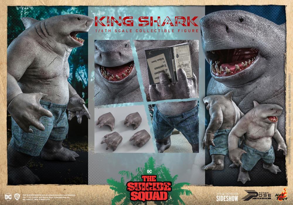 The Suicide Squad PPS006 King Shark 1/6th Scale Collectible Figure Gallery Image 14