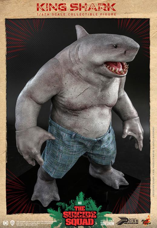 The Suicide Squad PPS006 King Shark 1/6th Scale Collectible Figure Gallery Image 5
