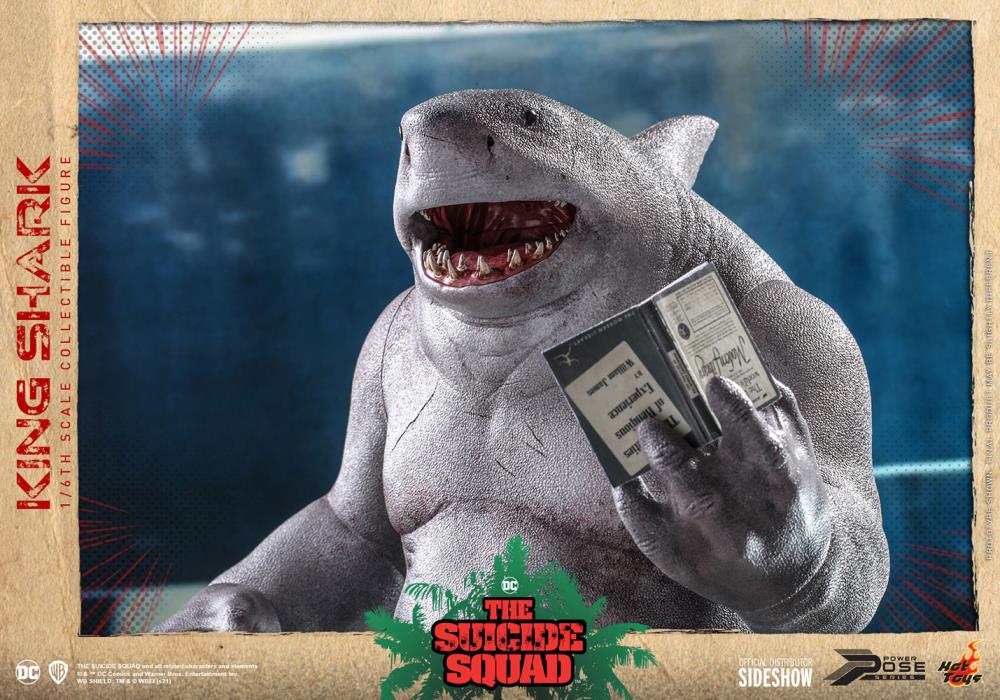 The Suicide Squad PPS006 King Shark 1/6th Scale Collectible Figure Gallery Image 7