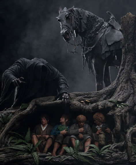 The Lord of the Rings Masters Collection Escape Off the Road 1/6 Scale Limited Edition Statue Gallery Image 22