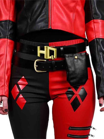 The Suicide Squad Harley Quinn Cosplay Belt Set Gallery Image 2