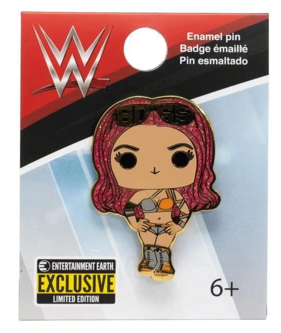 Pop! Enamel Pin: WWE - Sasha Banks Exclusive Gallery Image 3