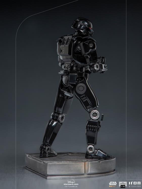The Mandalorian Battle Diorama Series Dark Trooper 1/10 Art Scale Limited Edition Statue Gallery Image 7