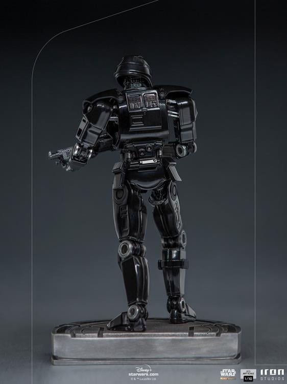 The Mandalorian Battle Diorama Series Dark Trooper 1/10 Art Scale Limited Edition Statue Gallery Image 6