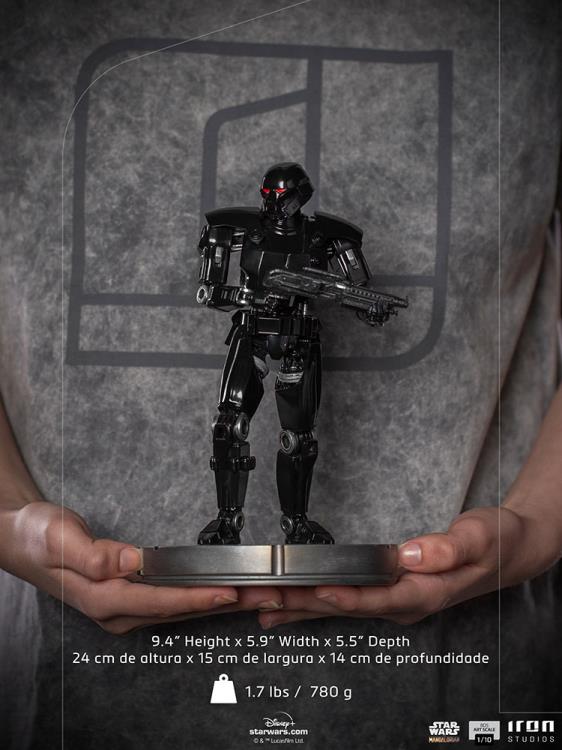 The Mandalorian Battle Diorama Series Dark Trooper 1/10 Art Scale Limited Edition Statue Gallery Image 16