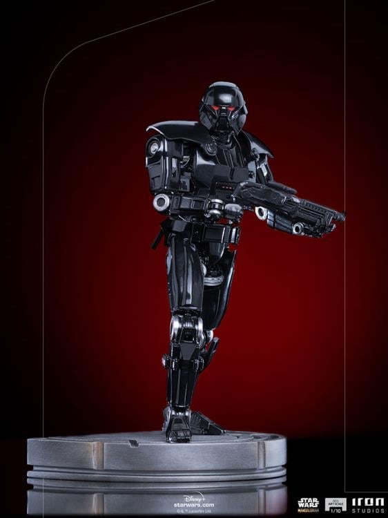 The Mandalorian Battle Diorama Series Dark Trooper 1/10 Art Scale Limited Edition Statue Gallery Image 8