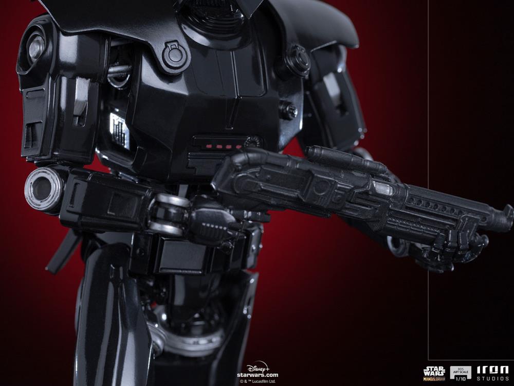 The Mandalorian Battle Diorama Series Dark Trooper 1/10 Art Scale Limited Edition Statue Gallery Image 10